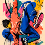 Breakin - Metalický obraz