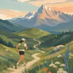 Dlhý trail - Metalický obraz