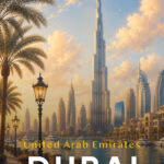 Dubai - Metalický obraz
