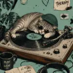 Music vibe - Metalický obraz