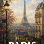 Paris - Metalický obraz