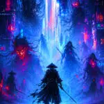Cyberpunk - Metalický obraz