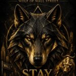 Vlk z wallstreet - Metalický obraz